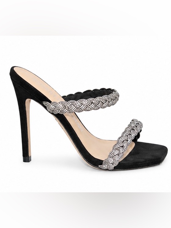 Stuart Weitzman Rhinestone Heels